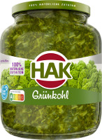 Hak Grünkohl 720 ml Glas (480 g)